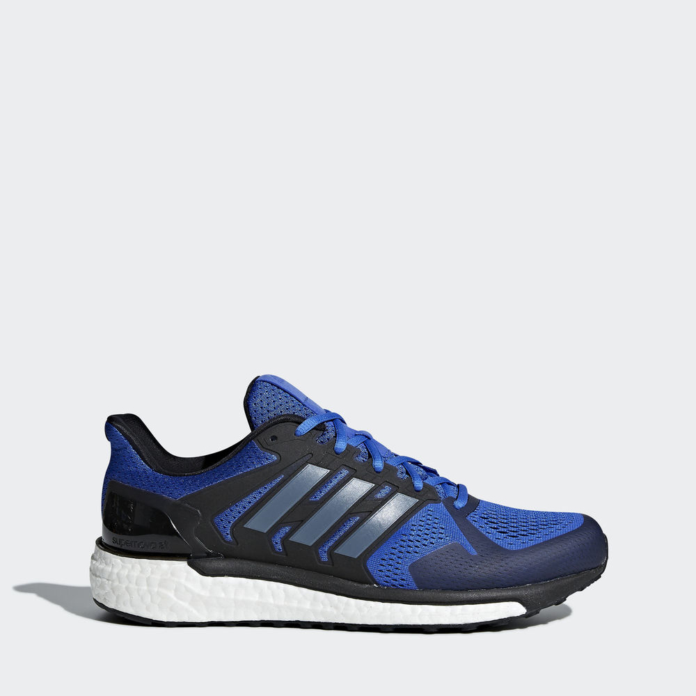 Adidas Supernova St - παπουτσια για τρεξιμο ανδρικα - Μπλε/Γκρι/Κοκκινα,Μέγεθος: EU 36 – 54 2/3 (117